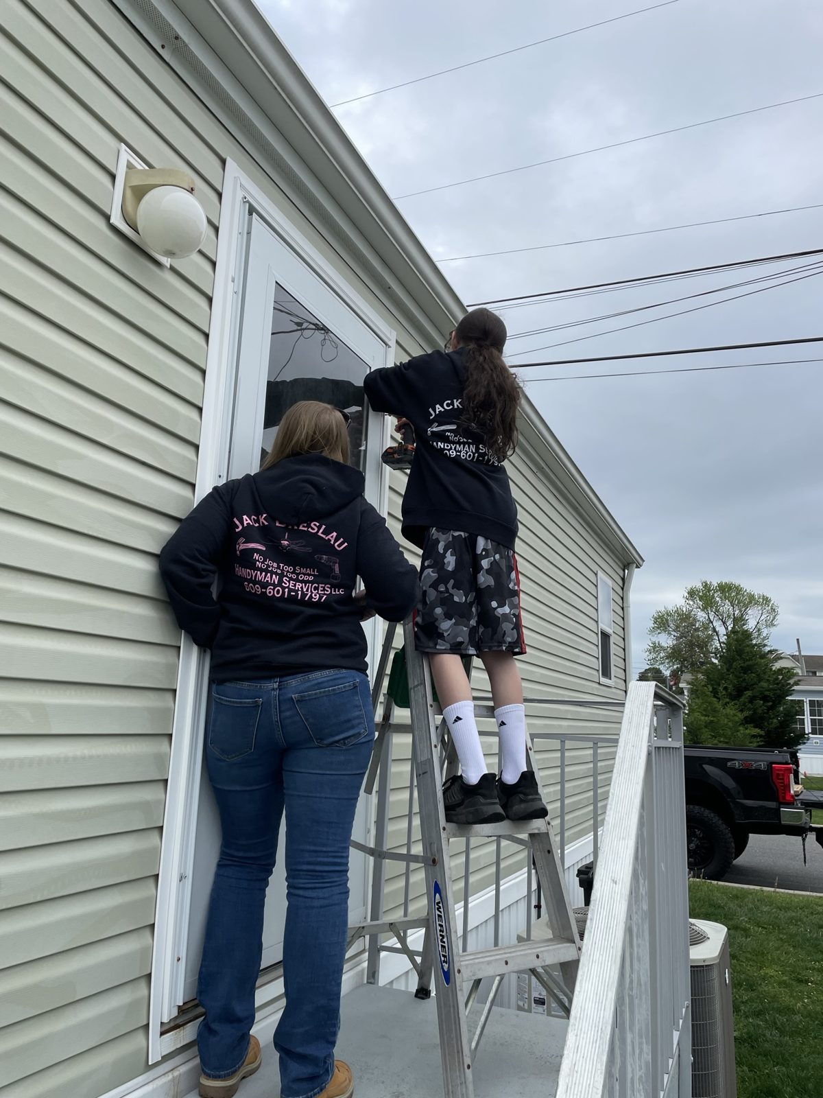 Exterior door installation
